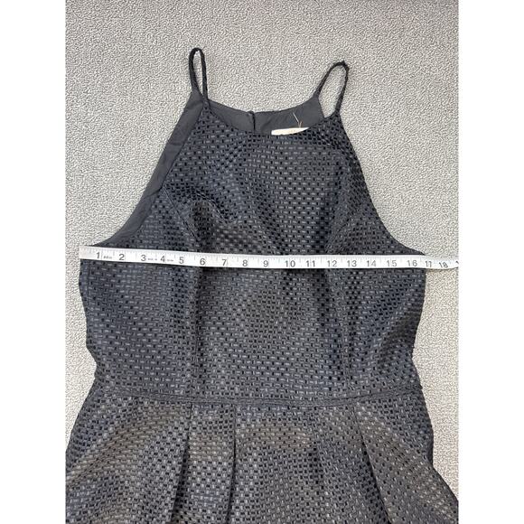 Aiden by Aidan Mattox Dress Black Cocktail Sleeveless Formal High Low Size 12 - Picture 6 of 8